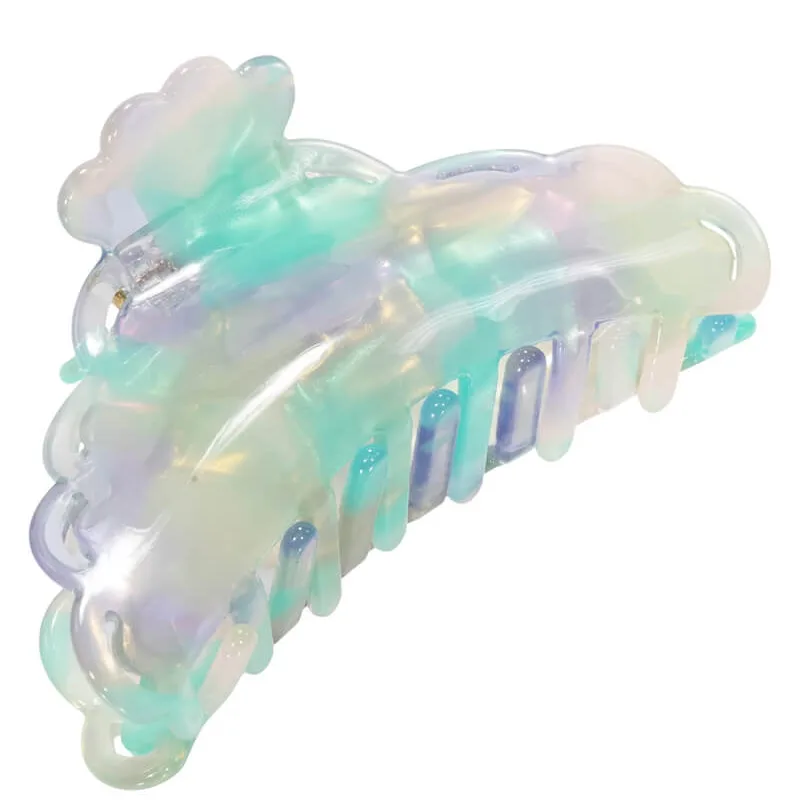Pico Elly Hair Claw Green MOP