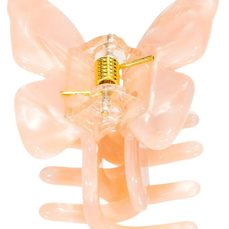 Pico Small Butterfly Claw Peach