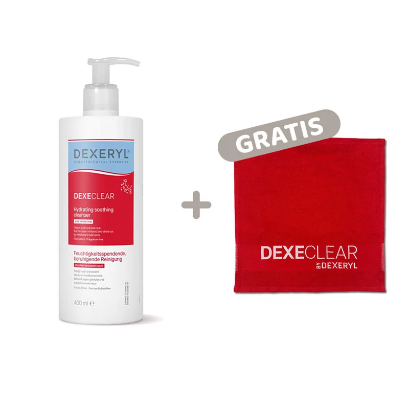 DEXERYL DEXECLEAR feuchtigkeitsspendende, beruhigende Reinigung 400 ml Gel