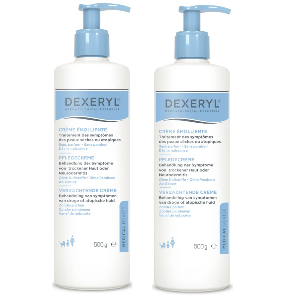 Dexeryl Pflegecreme Doppelpack  2X500 g