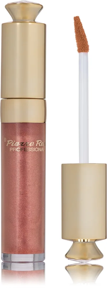 Pierre René Glow Lip Gloss Glitzer-Lipgloss Farbton Coral Kiss 8 ml