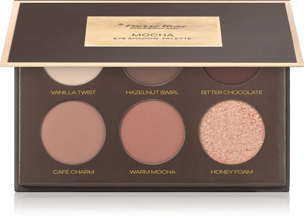 Pierre René Mocha Mousse Palett för ögonskugga Skugga Mocha 6x1.3 g
