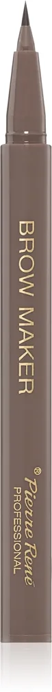 Pierre René Professional Brow Maker Precis ögonbrynspenna Skugga Brown 0,74 g