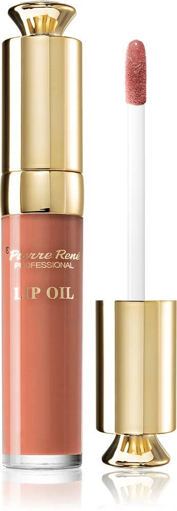 Pierre René Professional Lip Oil toningsolja för läppar Skugga 03 Pinkish Beige 8 ml