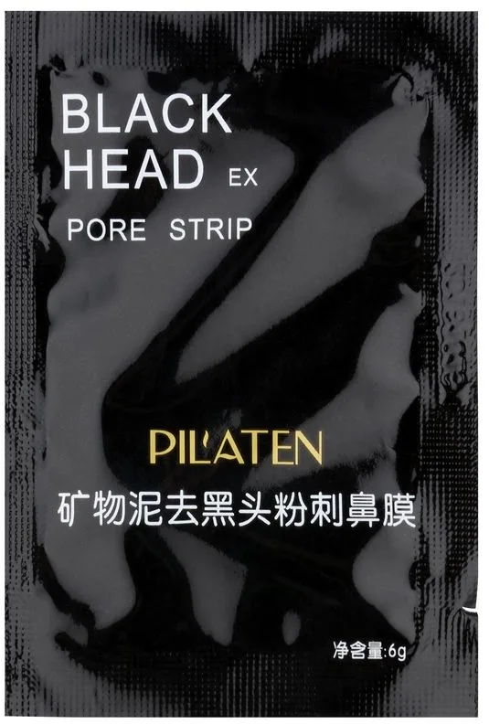 Pilaten Black Head Svart peel-off mask 6 g