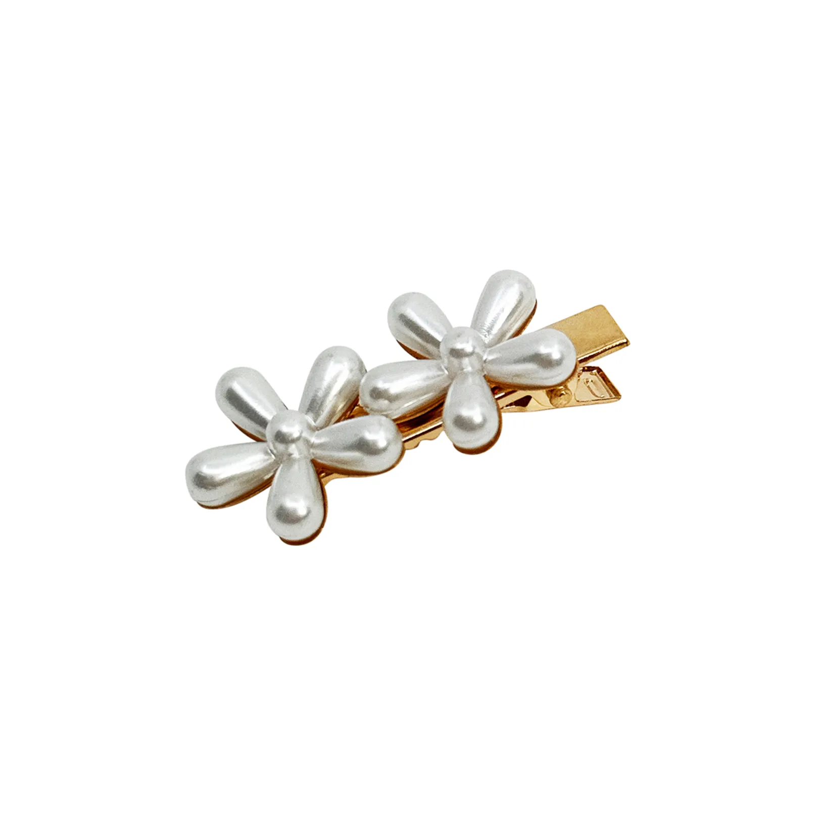 Calista Hair Pin Small White White