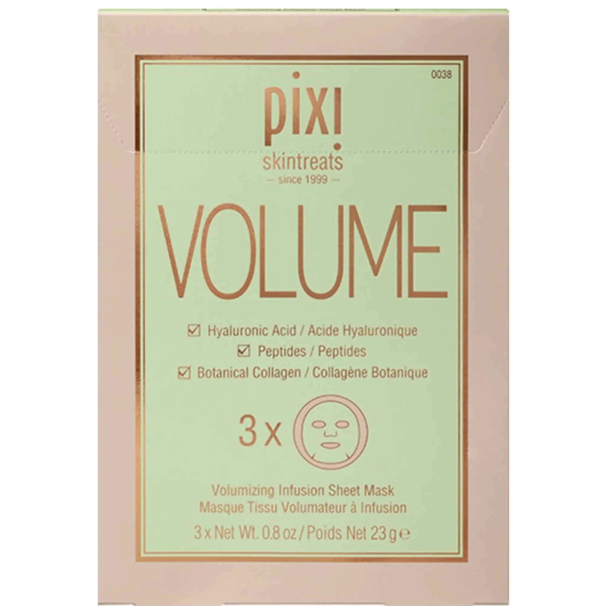 Pixi VOLUME Collagen Boost Sheet Mask 3Pcs - 3 pcs