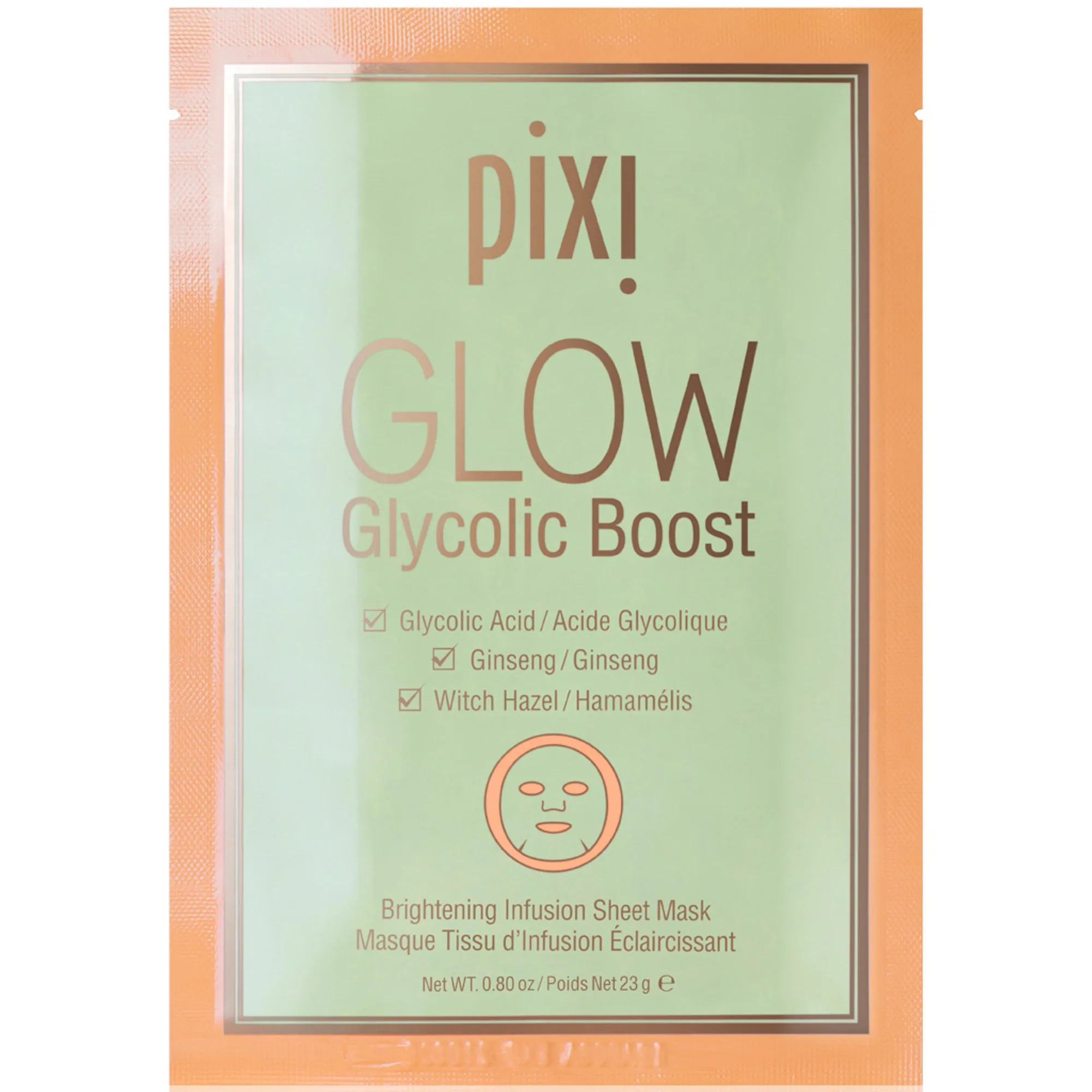 Pixi GLOW Glycolic Boost Sheet Masks 3Pcs - 3 pcs