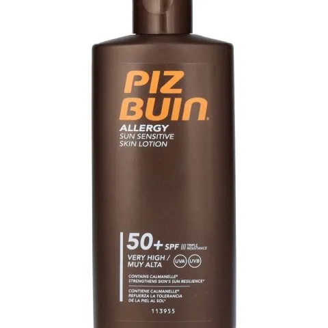 Köp 2 få 20% | Piz Buin Allergy Sun Sensitive Skin Lotion SPF50+ 200 ml