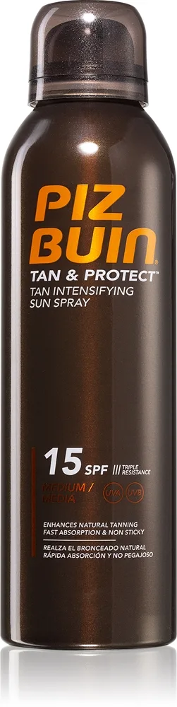Piz Buin TAN & PROTECT INTENSIFYING Spray SPF15 - 150 ml