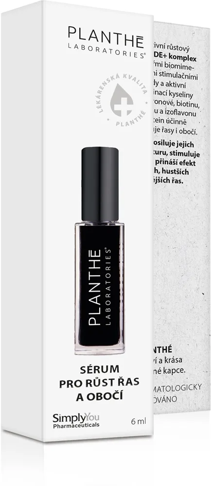 PLANTHÉ Eyelash and Eyebrow Growth Serum Serum för ögonfransar och ögonbryn 6 ml