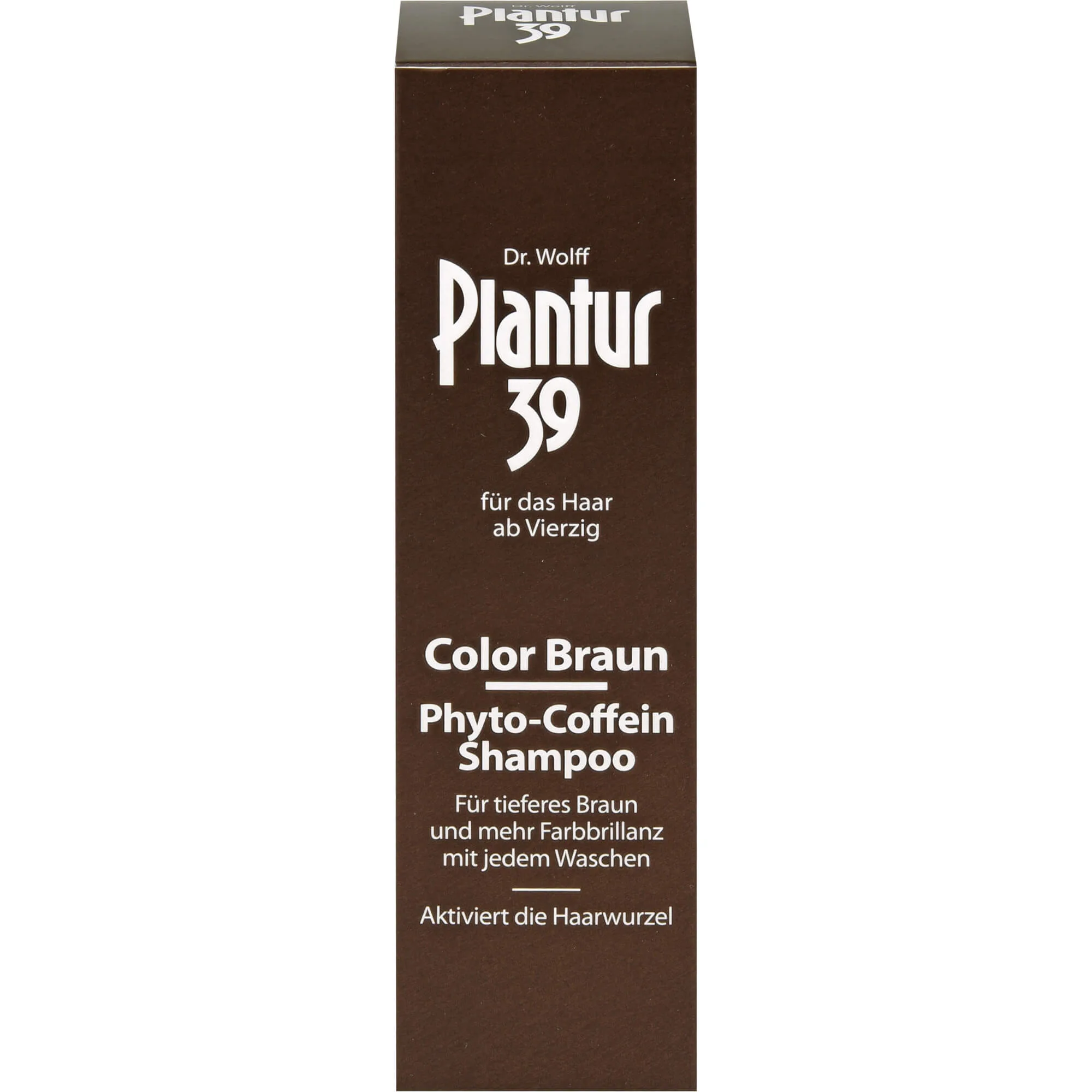 PLANTUR 39 Color Braun Phyto-Coffein-Shampoo 250 ml Shampoo