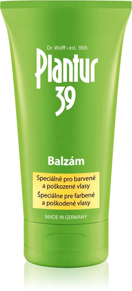 Plantur 39 Koffein balsam För skadat och färgat hår 150 ml
