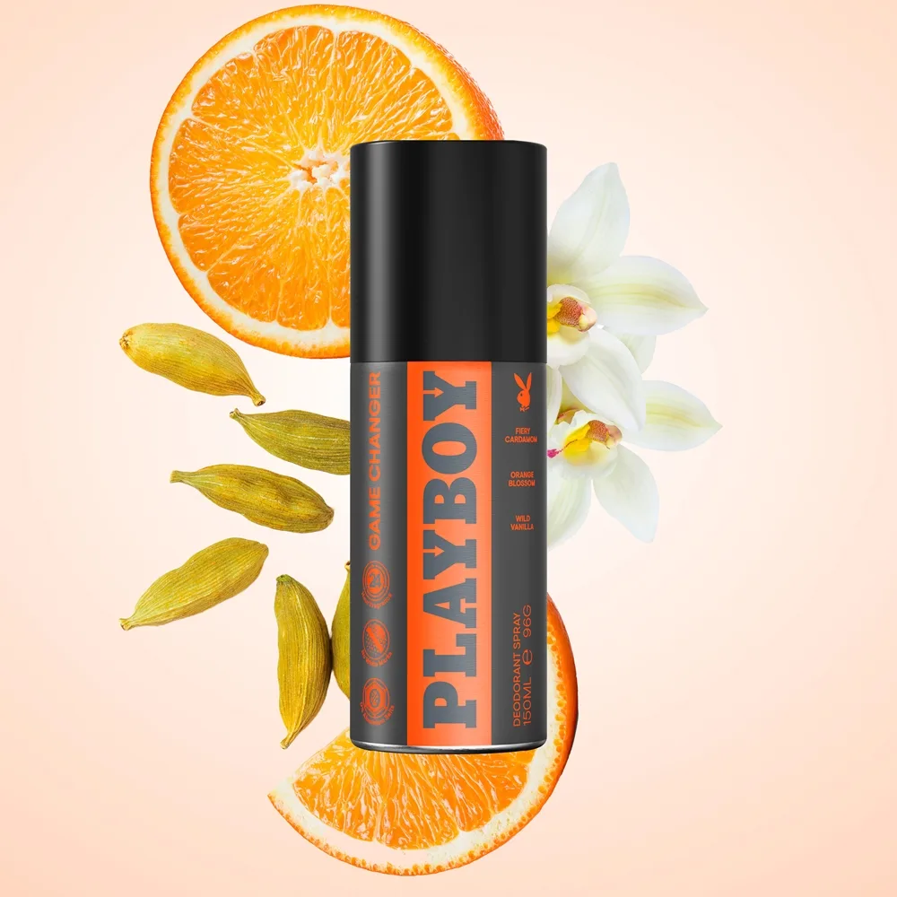Playboy Game Changer Deodorant til mænd 150 ml