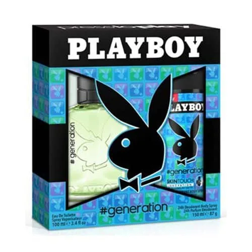 Giftset Playboy Generation Edt 60ml + DSP 150ml