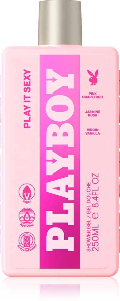 Playboy Play It Sexy Duschtvål för Kvinnor 250 ml