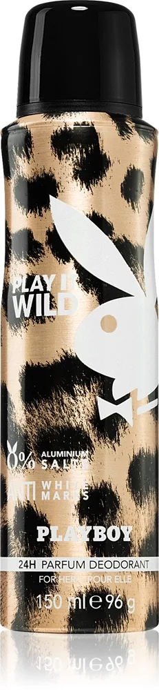 Playboy Play it Wild Spray deodorant til kvinder 150 ml