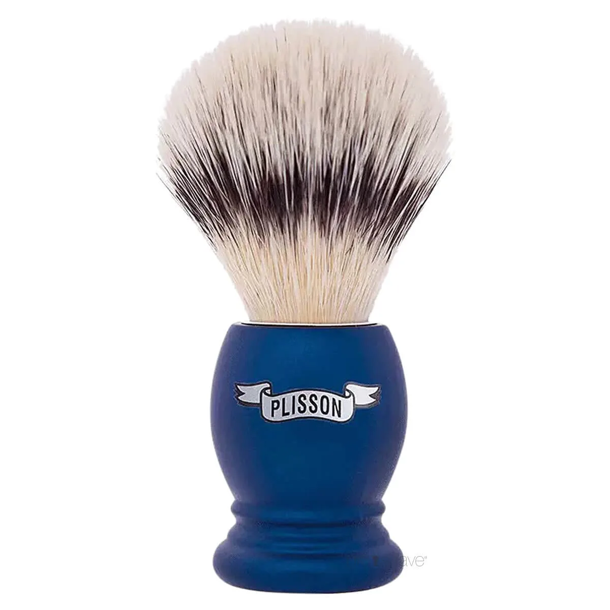 Plisson 1808 Barberkost, High Mountain White Fibre & Night Blue, Essentiel, Str. 12