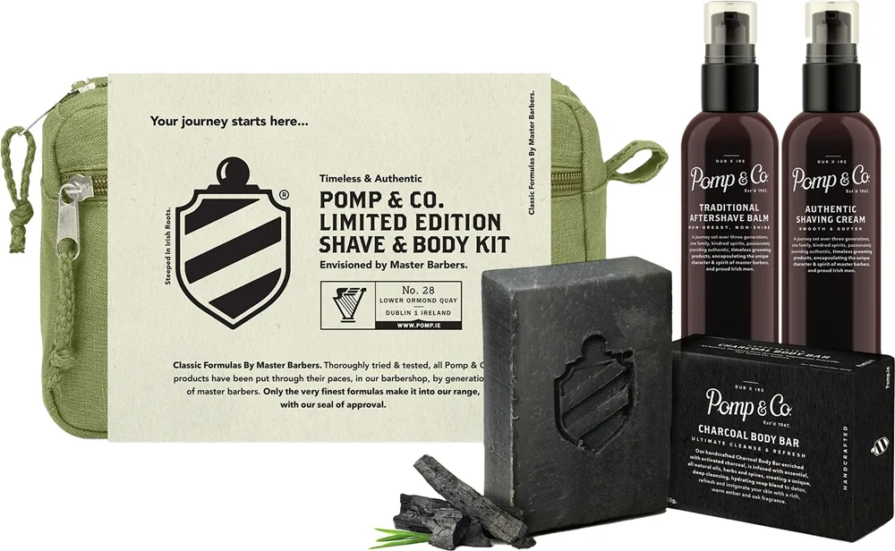 Pomp & Co Shave & Body Dopp Kit Set för rakning