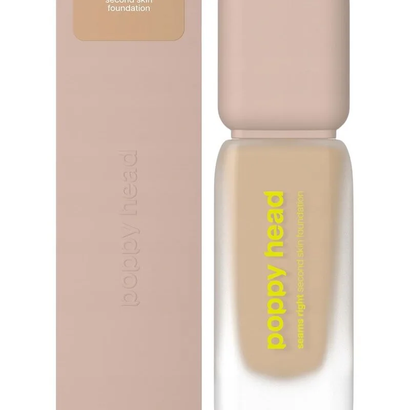 Poppy Head Seams Right – long-lasting foundation 05 Seams Amber 38 g