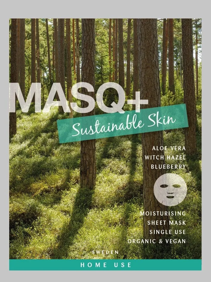 MASQ+ Sustainable Skin Face Mask 1-p