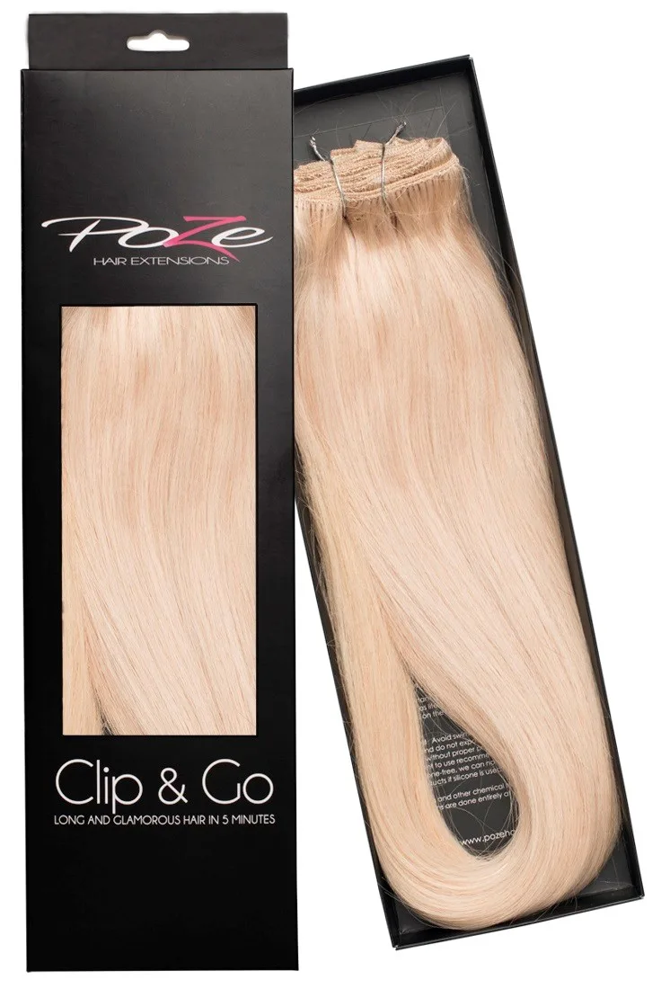 Poze Hairextensions Clip & Go Standard Real Hair Extensions 60 cm