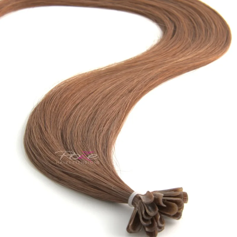Poze Hairextensions Poze Keratin Standard 50cm 7NV Cool Brown