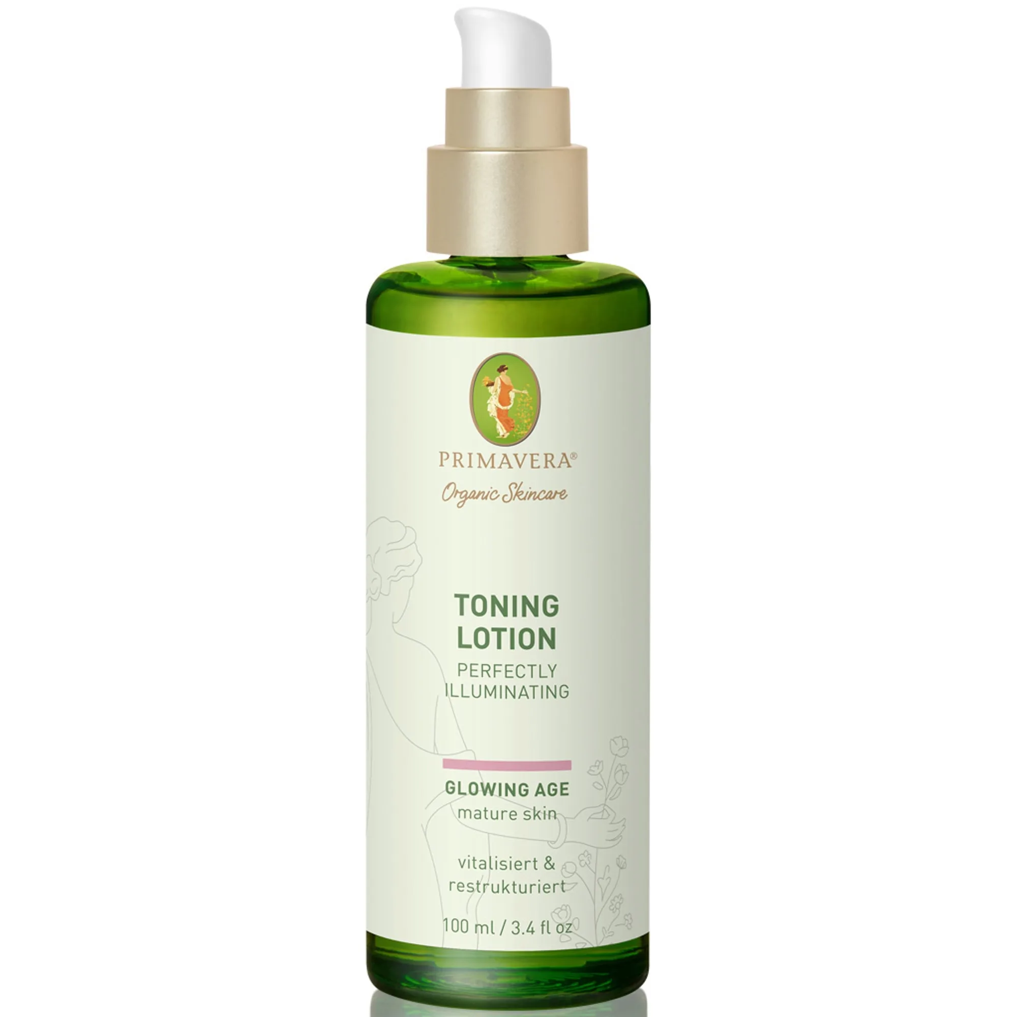 Primavera Glowing Age Toning Lotion Perfectly Illuminating Ansiktslotion