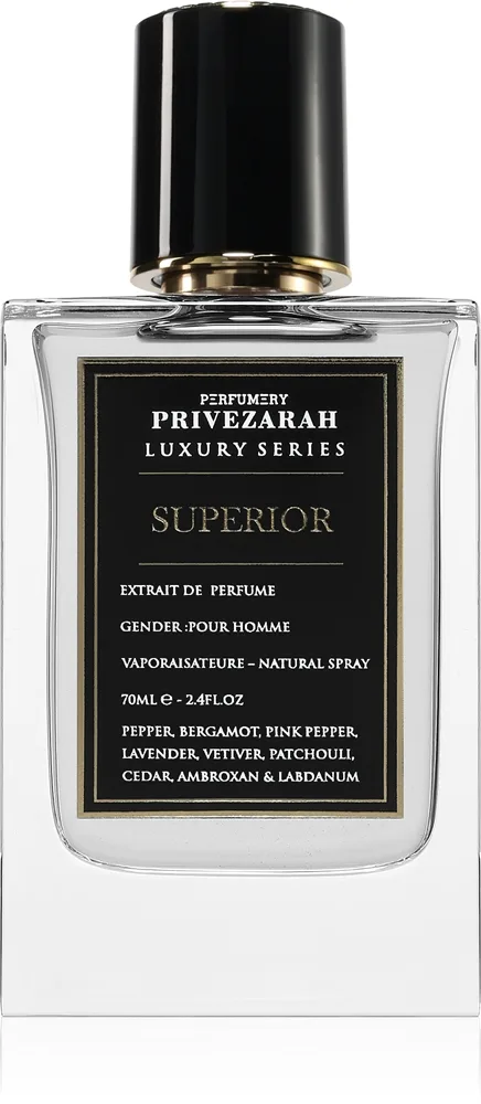 Prive Zarah Superior parfyymiuute miehille 70 ml