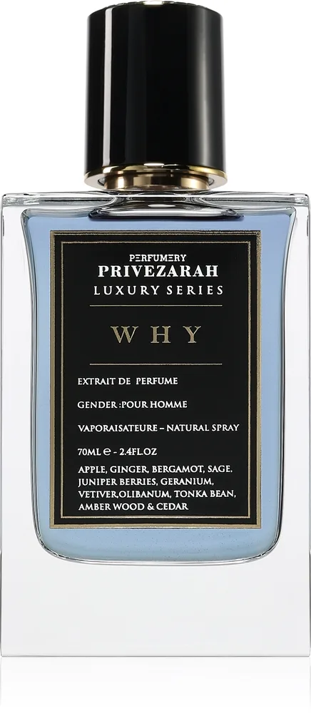 Prive Zarah Why parfyymiuute miehille 70 ml
