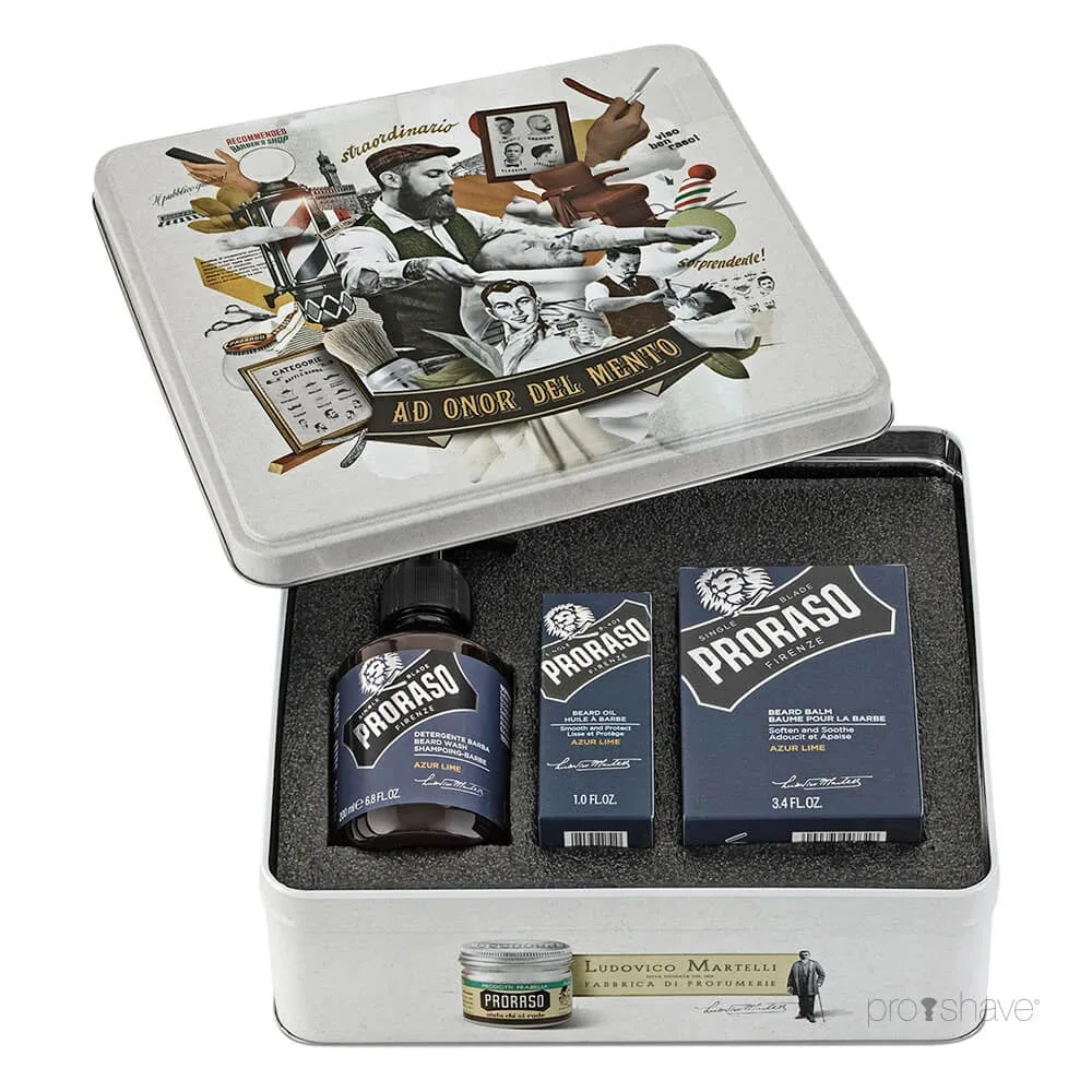 Proraso Azur Lime setti partaan Azur Lime