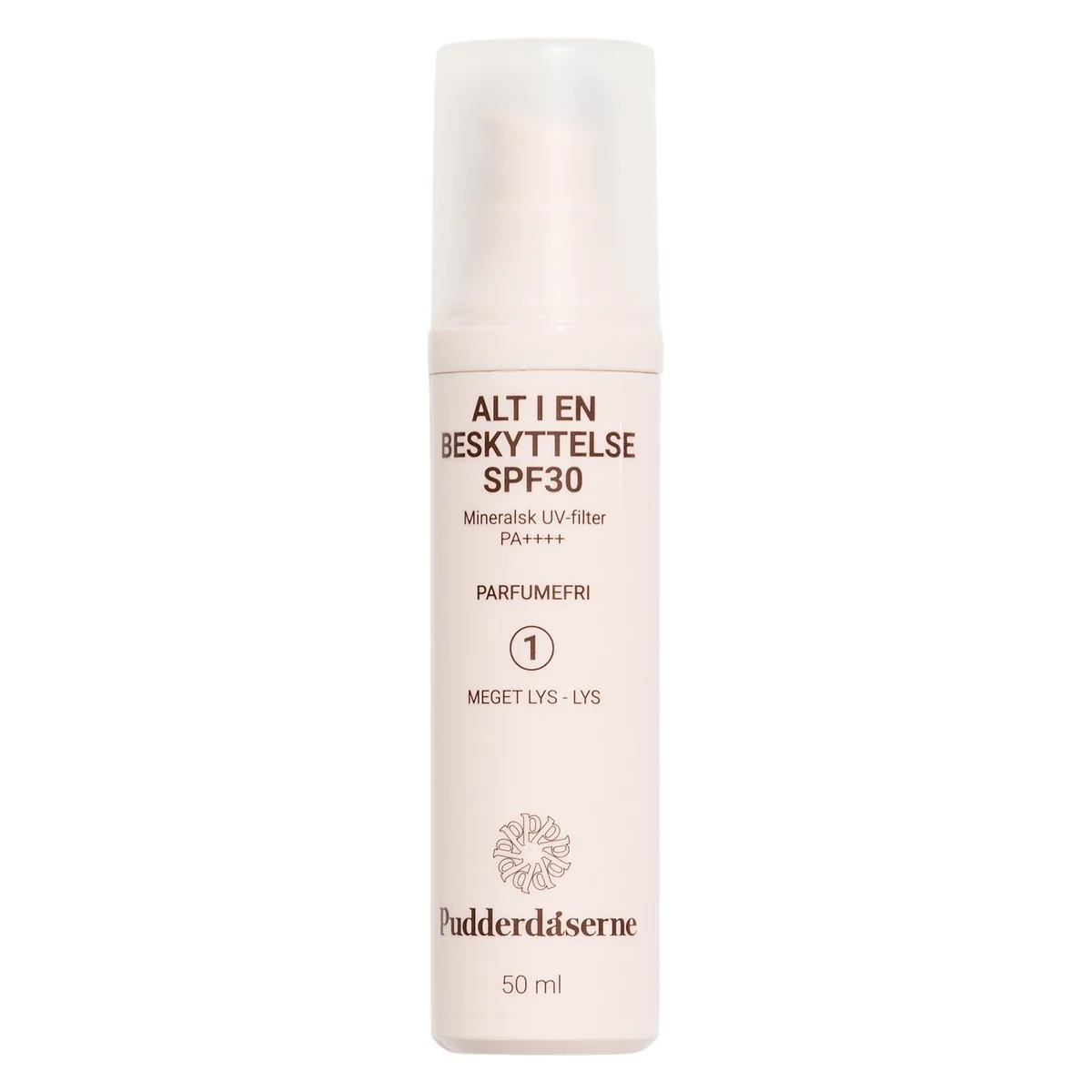 Pudderdåserne All-In-One Protection SPF30 #1 50ml