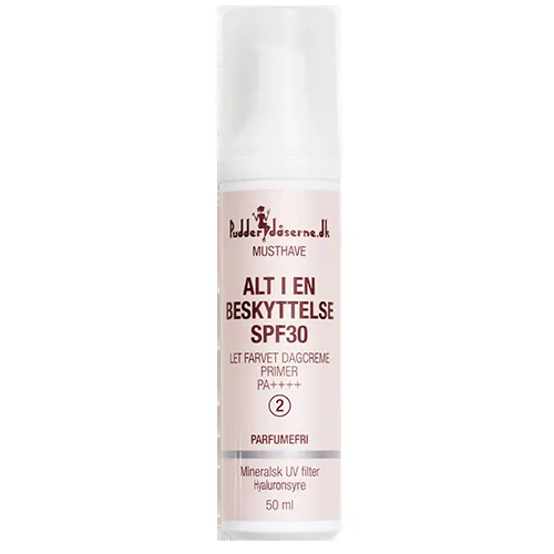 Pudderdåserne Alt i en Beskyttelse SPF 30 - 002 - 50 ml