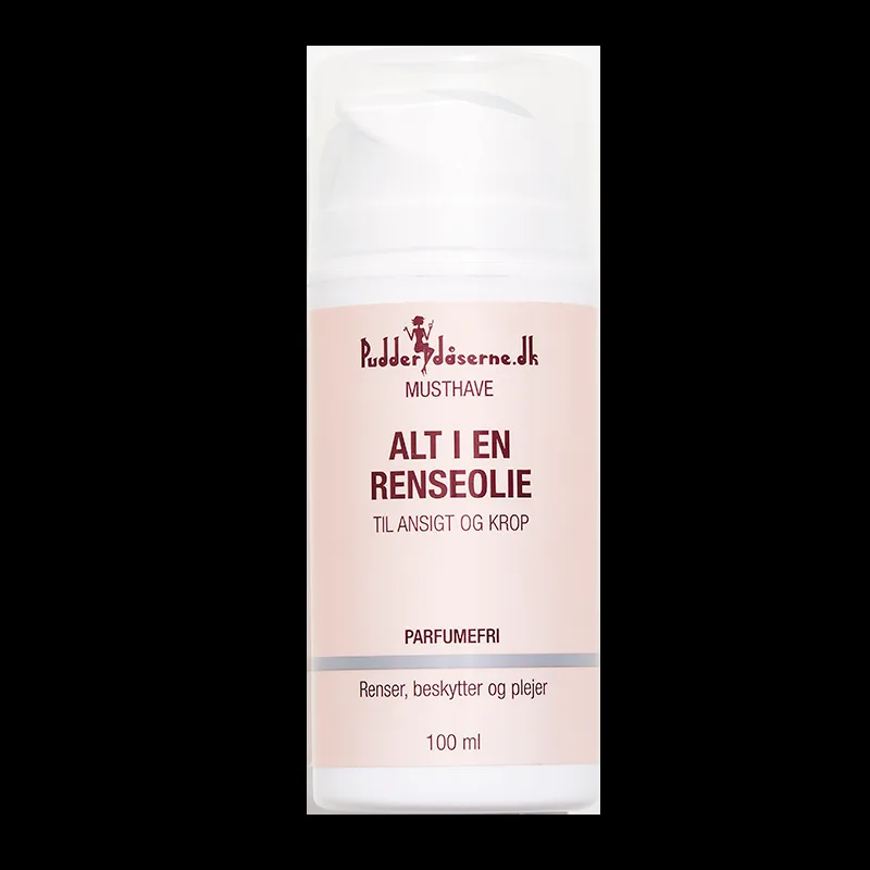 Pudderdåserne Alt i En Renseolie (100 ml)