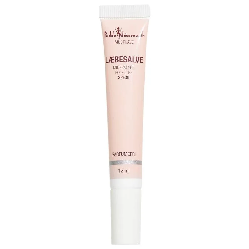 Pudderdåserne Læbesalve SPF30 - 12 ml.