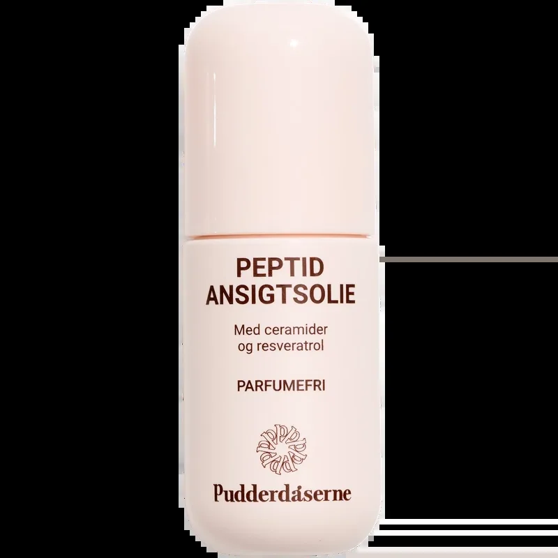 Pudderdåserne Peptid Ansigtsolie 30 ml