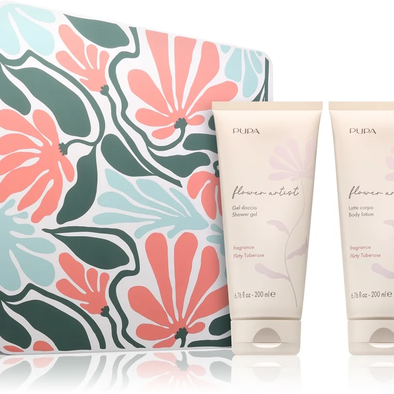 PUPA Milano Flower Artist Kit Presentförpackning för kropp Arom Flirty Tuberose