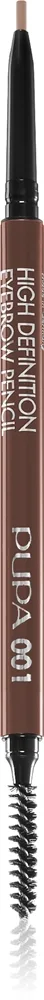 PUPA Milano High Definition Automatisk øjenbrynsblyant Vandfast Skygge Blonde 0.09 g