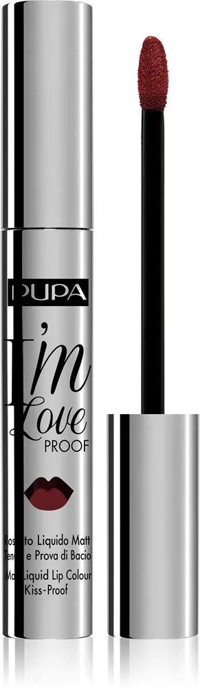 PUPA Milano I´m Loveproof Flydende mat læbestift med længerevarende effekt Skygge 006 Vintage Rose 2.7 ml
