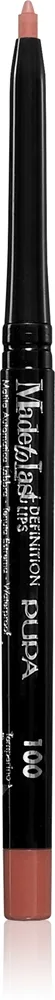 PUPA Milano Made to Last Definition Lips Vandfast læbe liner Skygge 100 - Absolute Nude 0.35 g
