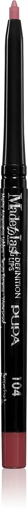 PUPA Milano Made to Last Definition Lips Vandfast læbe liner Skygge 104 - Rosewood 0.35 g