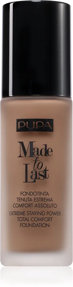 PUPA Milano Made to Last pitkäkestoinen nestemäinen meikkivoide sävy 060 Golden Beige 30 ml