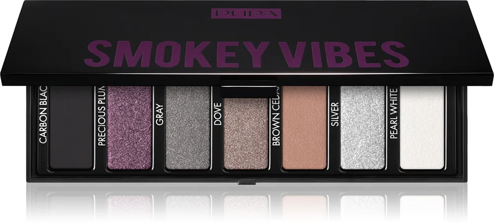 PUPA Milano Make-up Stories Compact Eyeshadow Palette Palett för ögonskugga Skugga Smokey Vibes 13.3 g