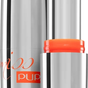 PUPA Milano Miss Pupa Ultra Shiny Lipstick kosteuttava kiiltävä huulipuna sävy 100 - Cream 2.4 ml