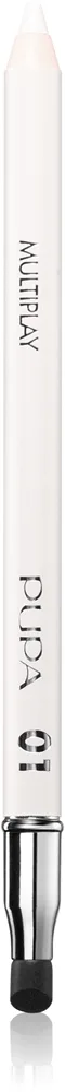 PUPA Milano Multiplay Triple-Purpose Langtidsholdbar øjenblyant 01 Icy White 1.2 g