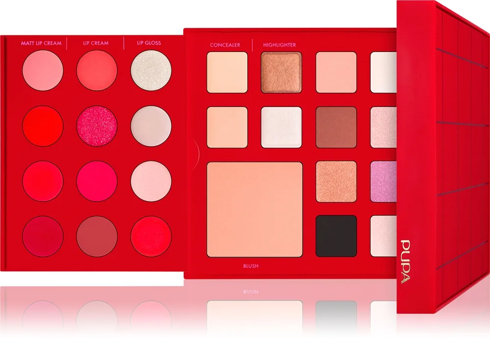 PUPA Milano Pupart M Flerfunktionell ansiktspalett Skugga Blue 18.8 g