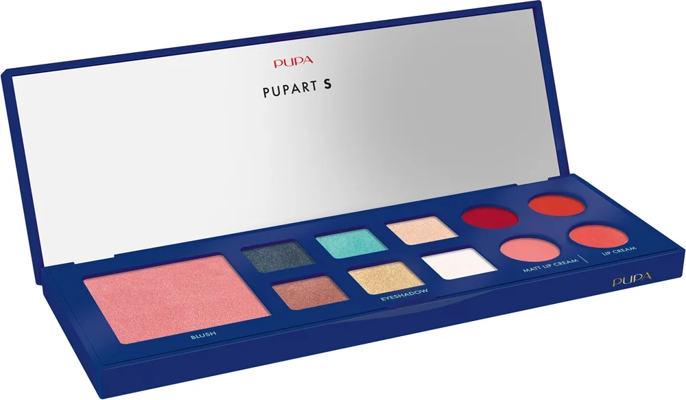 PUPA Milano Pupart S Øjenskygge palette PINK 1 stk.