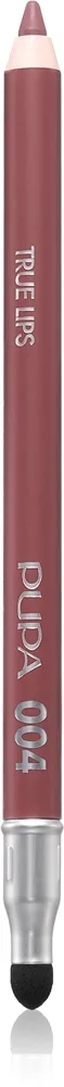 PUPA Milano True Lips huultenrajauskynä sävy 004 Plain Brown 1.2 g
