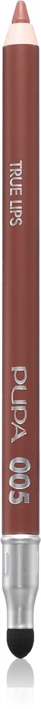 PUPA Milano True Lips Lipliner og læbeblyant Skygge 005 Raw Siena Sand 1.2 g