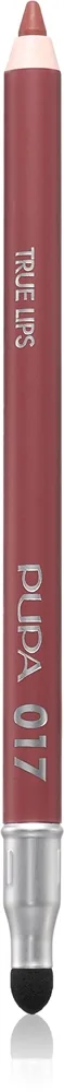 PUPA Milano True Lips Lipliner og læbeblyant Skygge 017 Natural 1.2 g